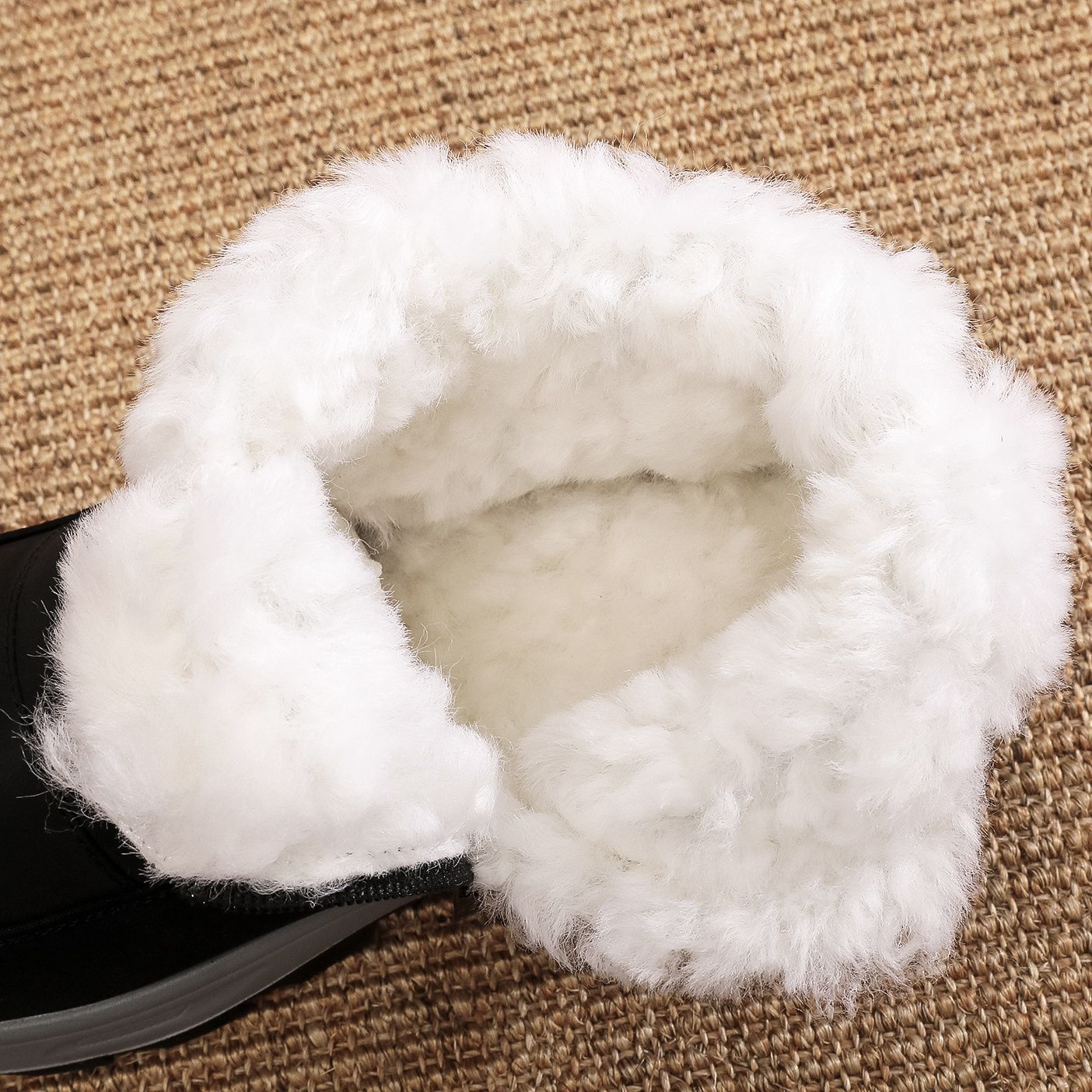🔥【39-45】👟Męskie buty zimowe z czystej bawełny oraz aksamitu i grubego futra-3793608