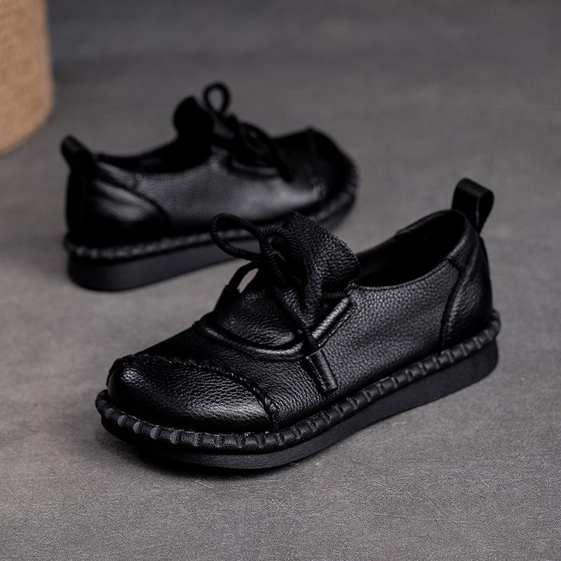 【35-40】Wysokiej jakości ręcznie robione buty z miękkiej skóry-3748196