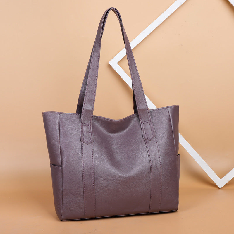 Limitowana zniżka 43% 👜 Nowa modna torebka damska z miękkiej skóry na ramię✨ Casual o dużej pojemności✨ 3876438