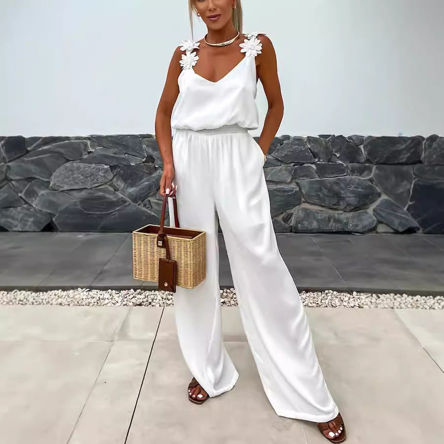 ✨🎀【S-XL】2025 lato nowy styl damski kombinezon bez rękawów, wygodny, swobodny i uniwersalny