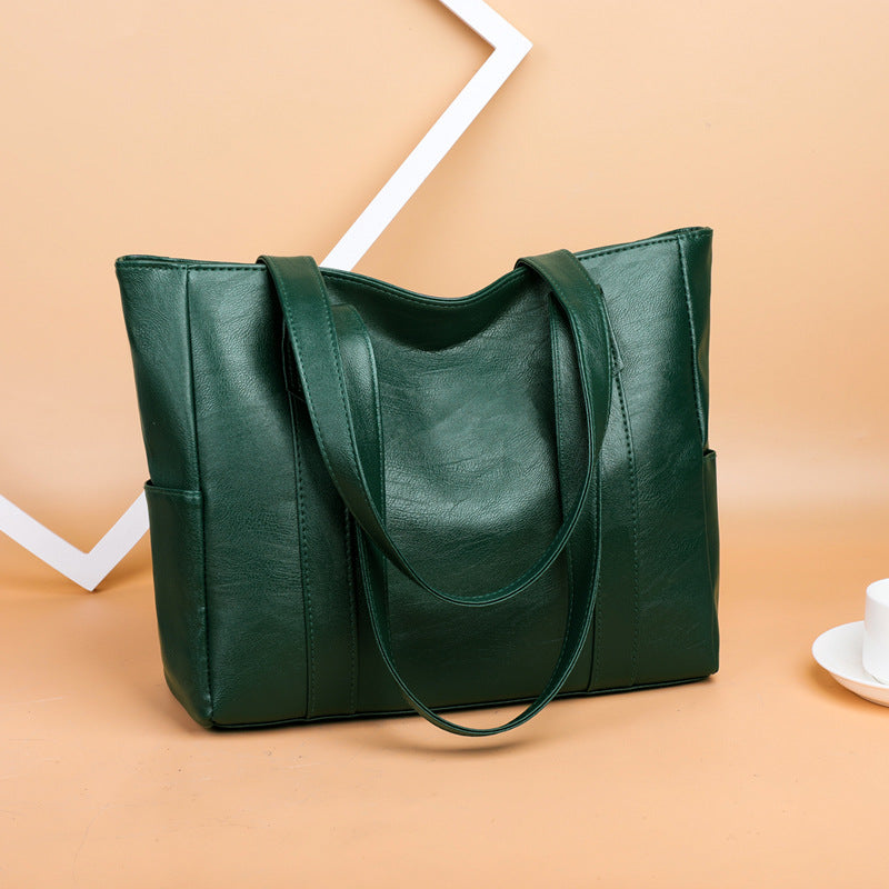 Limitowana zniżka 43% 👜 Nowa modna torebka damska z miękkiej skóry na ramię✨ Casual o dużej pojemności✨ 3876438