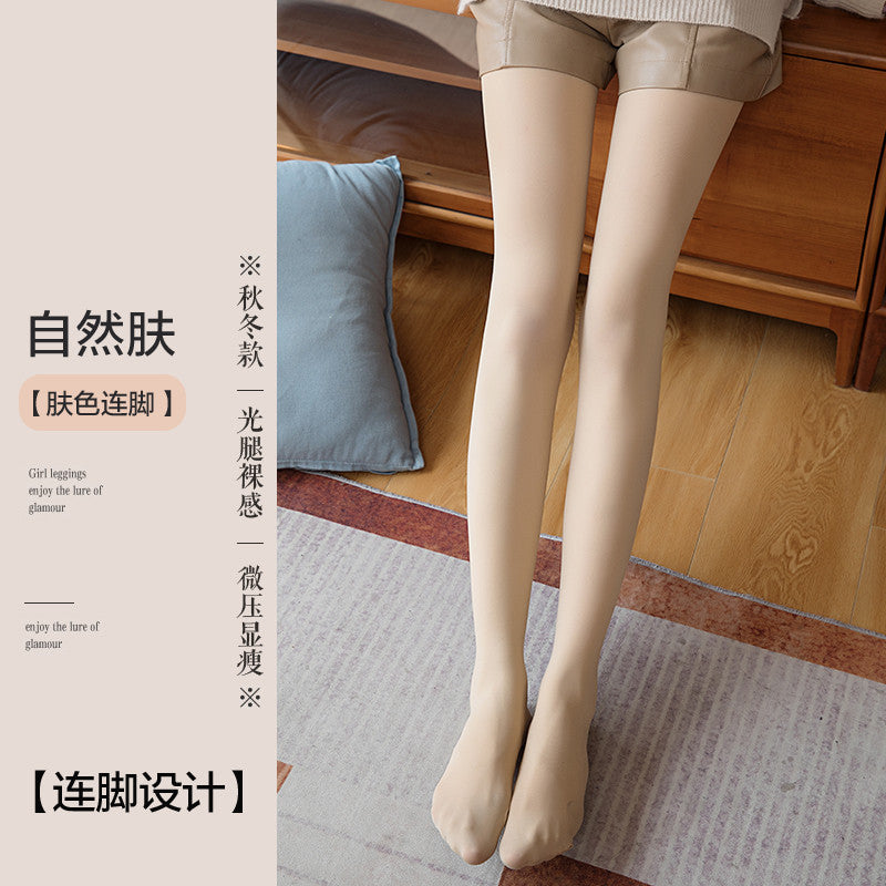 🔥🔥2024 zimowe aksamitne ciepłe damskie modne i seksowne pończochy-3830602