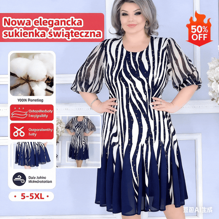 🥰Vrijeme ograničeno na najnižu cijenu🌸【S-5XL】Nova elegantna haljina iz 2026.