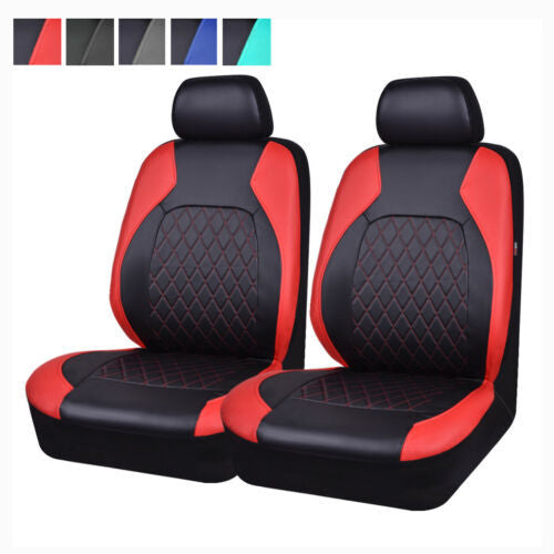 【30% zniżki】🚗🚗Uniwersalny zestaw pokrowców na siedzenia samochodowe z miękkiej skóry-3850662
