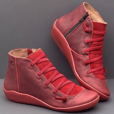 👢👍【35-43】Wiosenne nowe damskie buty duże rozmiary krótkie buty casualowe