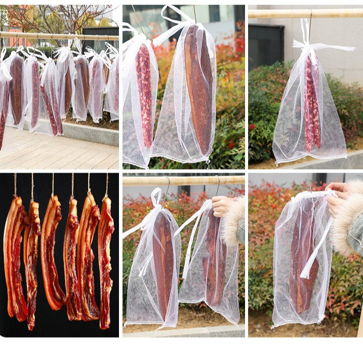 🐷🐮🔥Plaćanje pouzećem【Pakiranje od 20 komada】🔥🍖Posebne gazane vrećice za sušenje svinjetine, otporne na insekte i ptice.