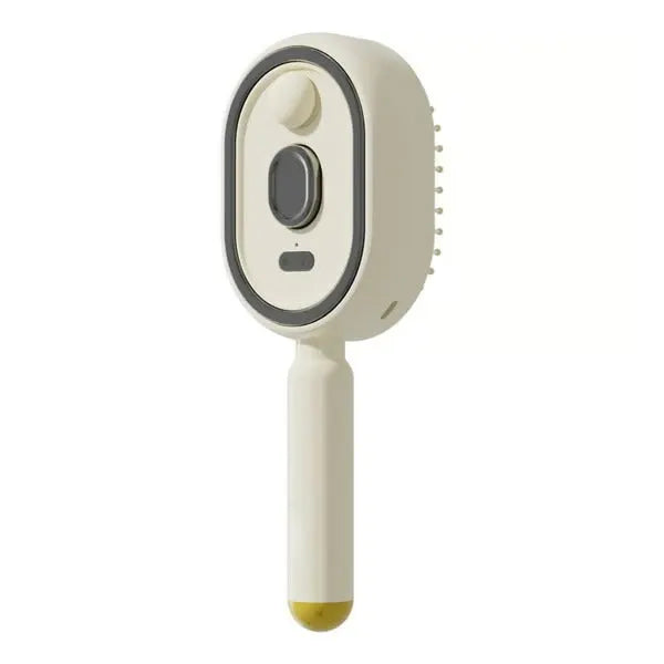 ⚡💨 Peine eléctrico con pulverizador, masaje y cuidado del cabello 2 en 1