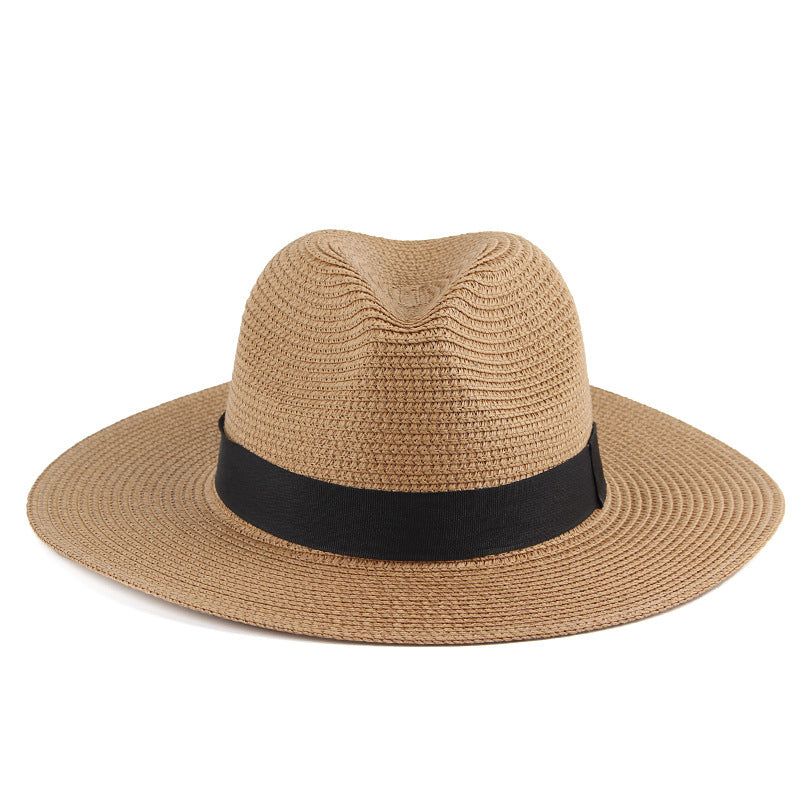 ✨🌿【56-58cm】🎉 Letni nowy, unisex, jeden rozmiar, pasuje na wszystkich, ręcznie tkany kapelusz z palmy