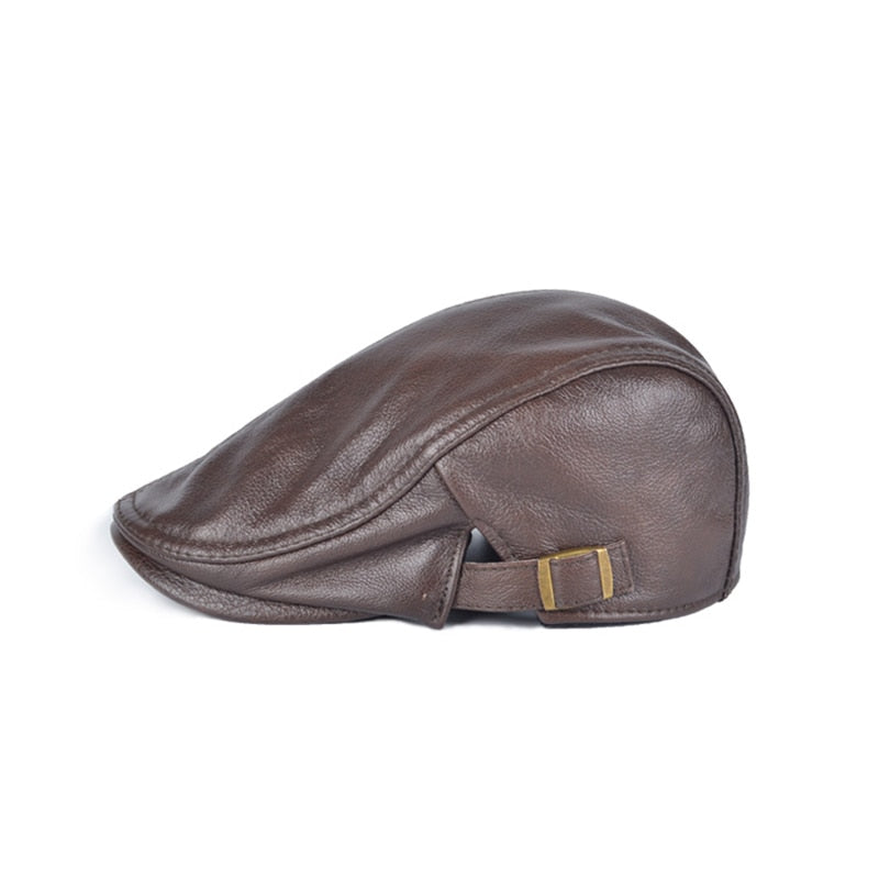 🔥🧢【Gorąca wyprzedaż】2025 Nowa moda Retro Casual męska czapka z owczej skóry, berety