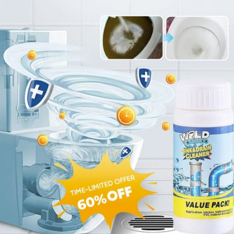 【Compra 1 y llévate 1 gratis】🛁💦【Agente de dragado de tuberías】🌟Limpiador de fregaderos y desagües: espuma de alta densidad a partir de extractos y enzimas en descomposición.