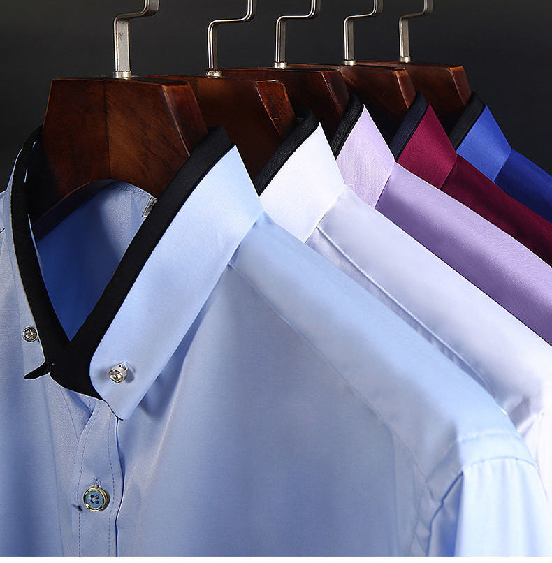 【S-4XL】👕2024 nowa, oddychająca męska koszula biznesowa na co dzień3831565