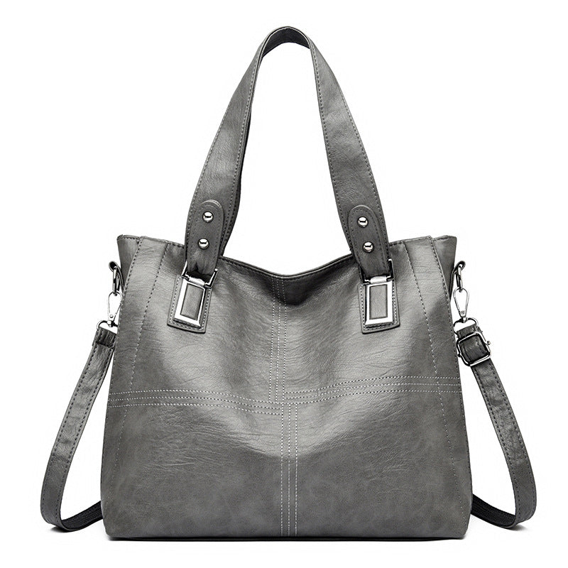 👜💖【Popust na novi proizvod】Nova ženska torba 2025, veliki kapacitet, modna mekana kožna torba za rame