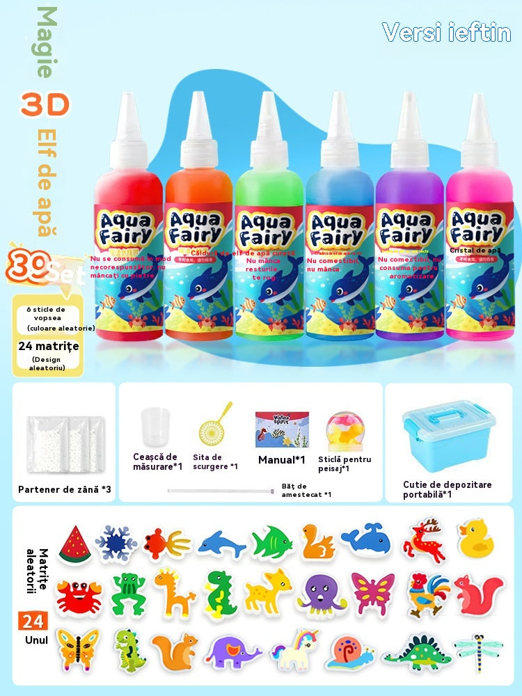 ✨🎨 【Oferta ograniczona -50%】 Dziecięcy kreatywny zestaw zabawek 【6 kolorów + 24 kształtów】
