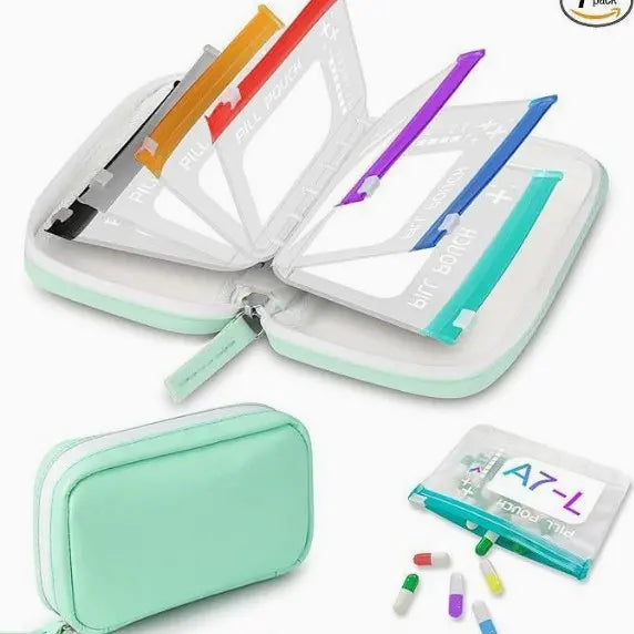 🧳 Wielofunkcyjny silikonowy organizer: Tabletki, biżuteria i monety — wszystko idealnie zorganizowane w jednym miejscu!