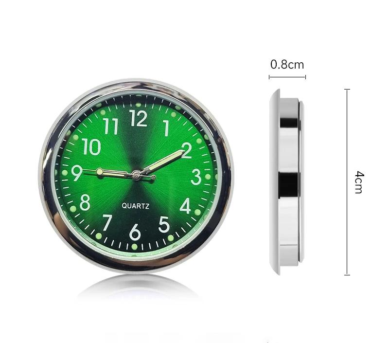💥🕒🕒Nowy, mały, świecący zegarek samochodowy, wyraźnie widać godzinę w nocy3859488