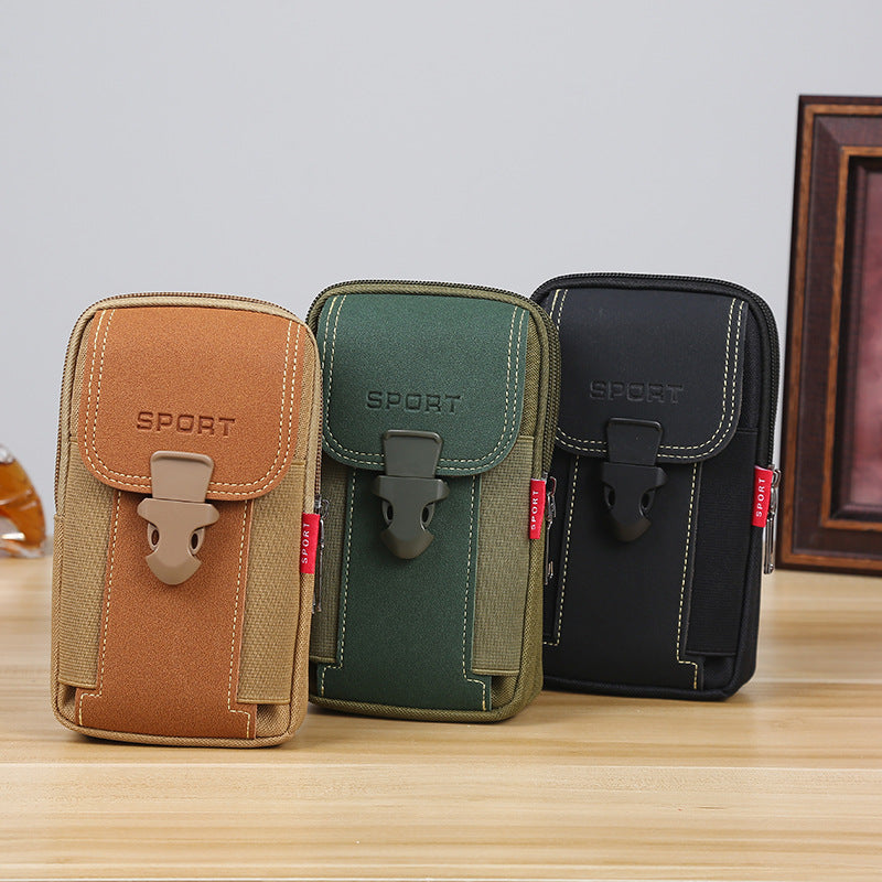 📱【Oferta ograniczona czasowo】👛Męskie codzienne torby outdoorowe, torby sportowe na telefony komórkowe-3724934