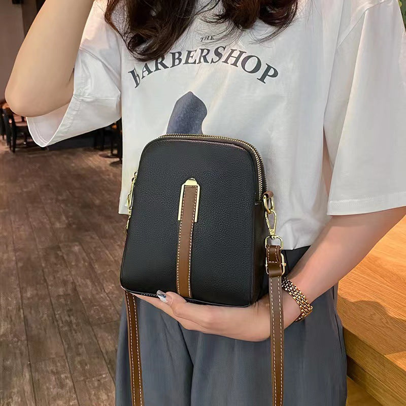 🔥✨【Zľava 50 %🔥】Štýlová a elegantná dámska malá crossbody kabelka z pravej kože