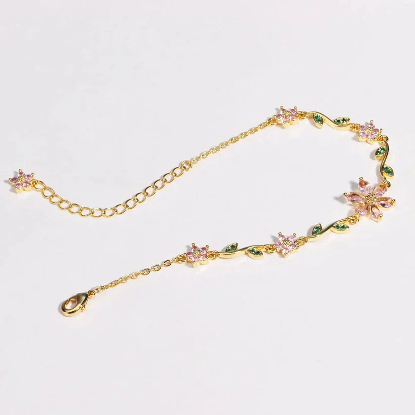 📢📢50% sleva! 🔥Novinka 2026🔥: 🌼Květinový náramek (perfektní dárek)