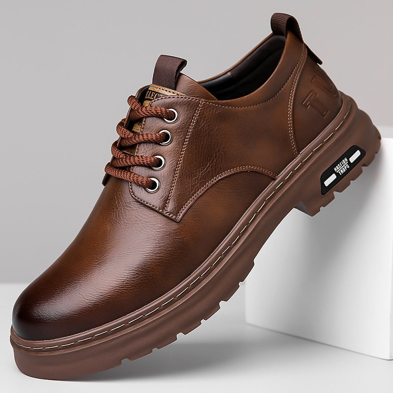 🔥😎【Jesienny nowy styl】【39-44】Modne, wysokiej jakości skórzane buty biznesowe męskie