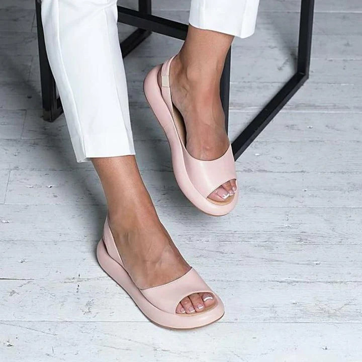 🔥👡【35–43】🌞2025 Lato Nowe Proste Eleganckie Damskie Sandały Na Co Dzień - Wygodna i Miękka Podeszwa