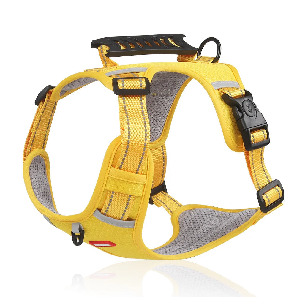 🔥🐶【5-30KG】🦮2025 nowe szelki dla psa odblaskowa smycz