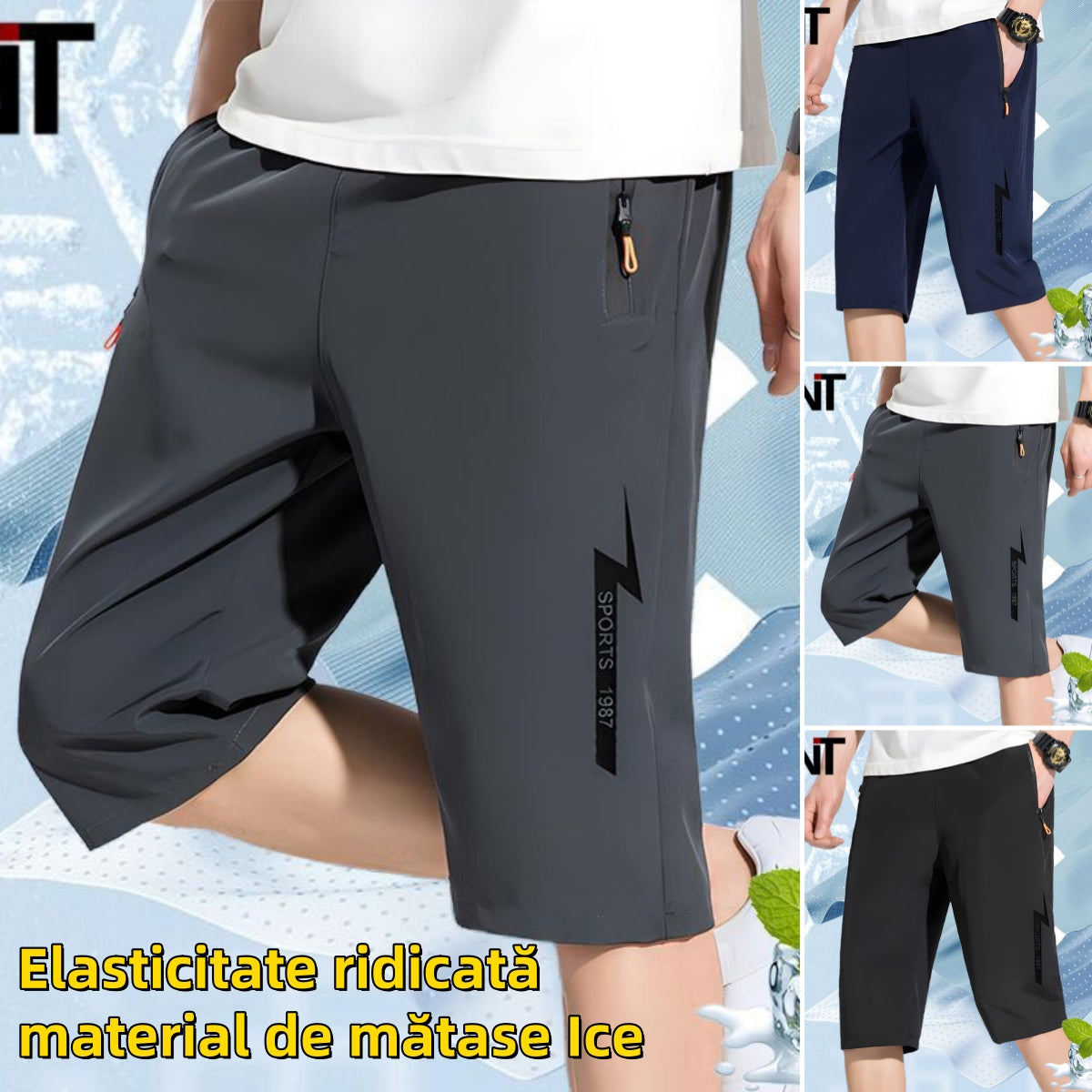 👖🏃♂️【Kup jeden, a drugi dostaniesz gratis】【M-5XL】2025 letnie nowe męskie, codzienne, szybkoschnące spodenki