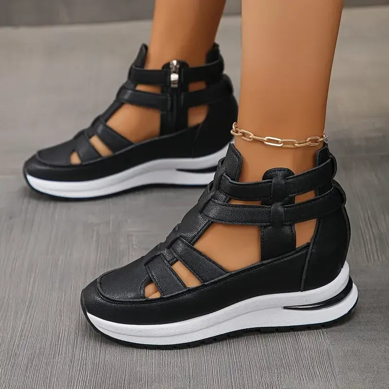🔥【Špeciálna ponuka】👡Pohodlné, ľahké sandále s hrubou podrážkou a mäkkou stielkou
