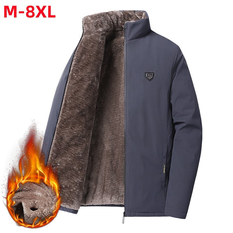 🔥Гореща разпродажба🔥【M-8XL】✨⛄Но мъжко топло поларено яке за есен и зима 2025г.