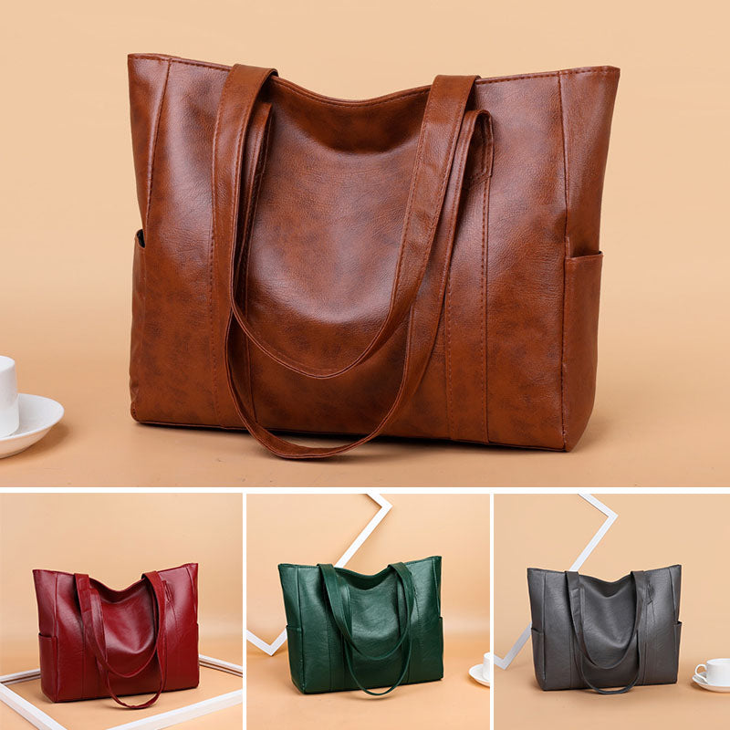 Limitowana zniżka 43% 👜 Nowa modna torebka damska z miękkiej skóry na ramię✨ Casual o dużej pojemności✨ 3876438