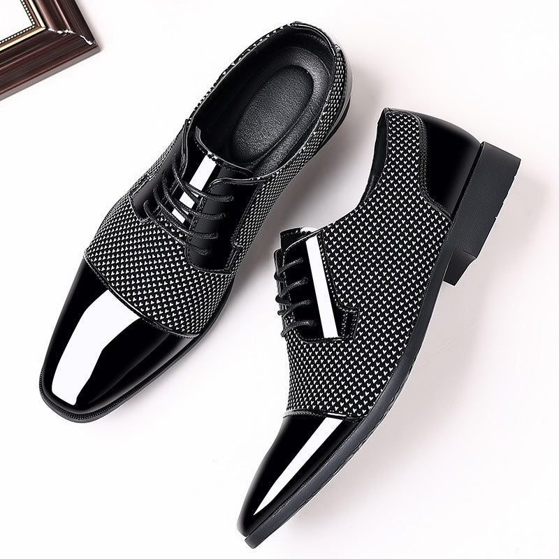 Nowe biznesowe męskie oddychające buty casual-3912739