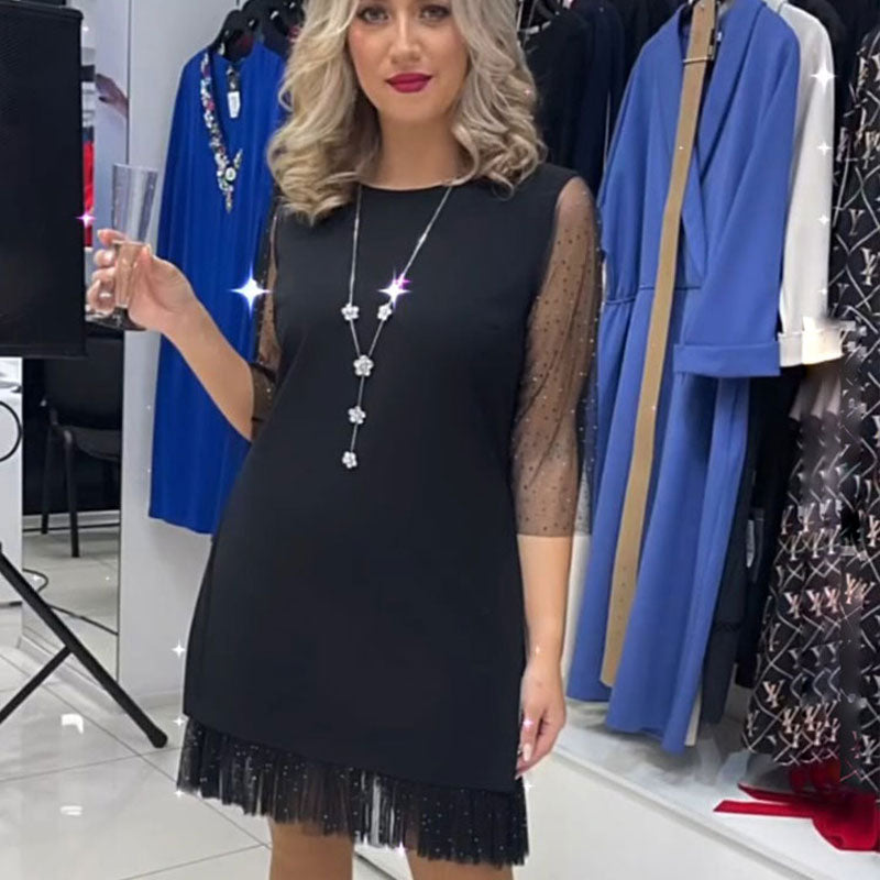 🔥 S-5XL❤️2025 Nowa wiosenna elegancka sukienka-3914097