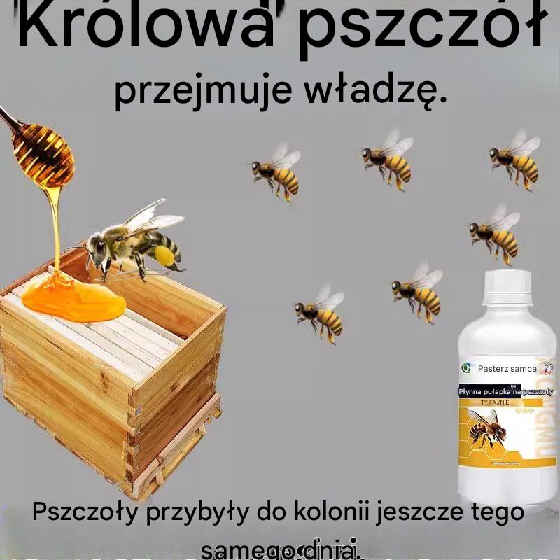 Gorąca wyprzedaż 🏆Kup jeden, drugi otrzymasz gratis🐝Płyn wabiący pszczoły, potężny artefakt wabiący pszczoły, wzrost farmy pszczół, woda wabiąca pszczoły