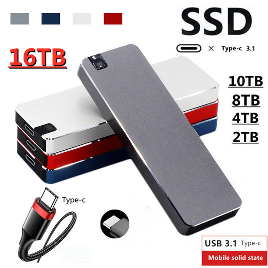 ⚡Przenośne dyski twarde z szybkim transferem danych【8T】--3885533