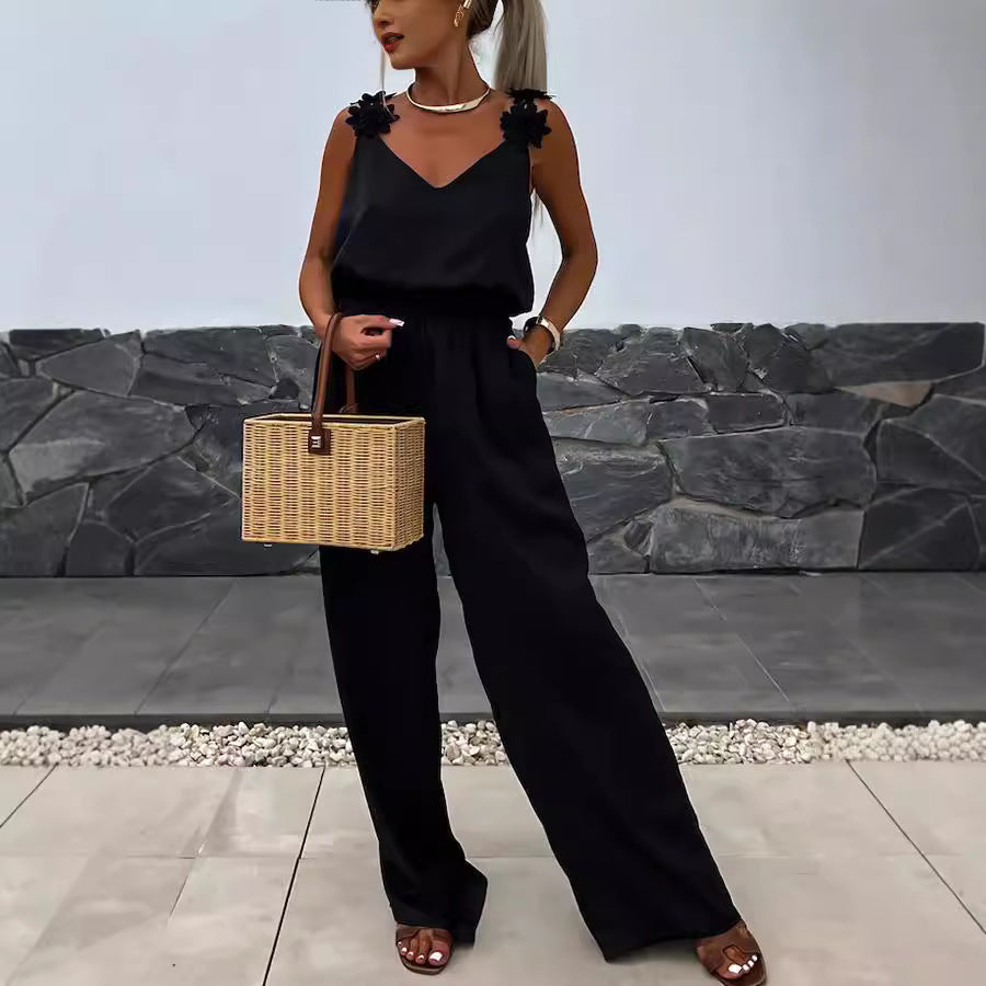 ✨🎀【S-XL】2025 lato nowy styl damski kombinezon bez rękawów, wygodny, swobodny i uniwersalny