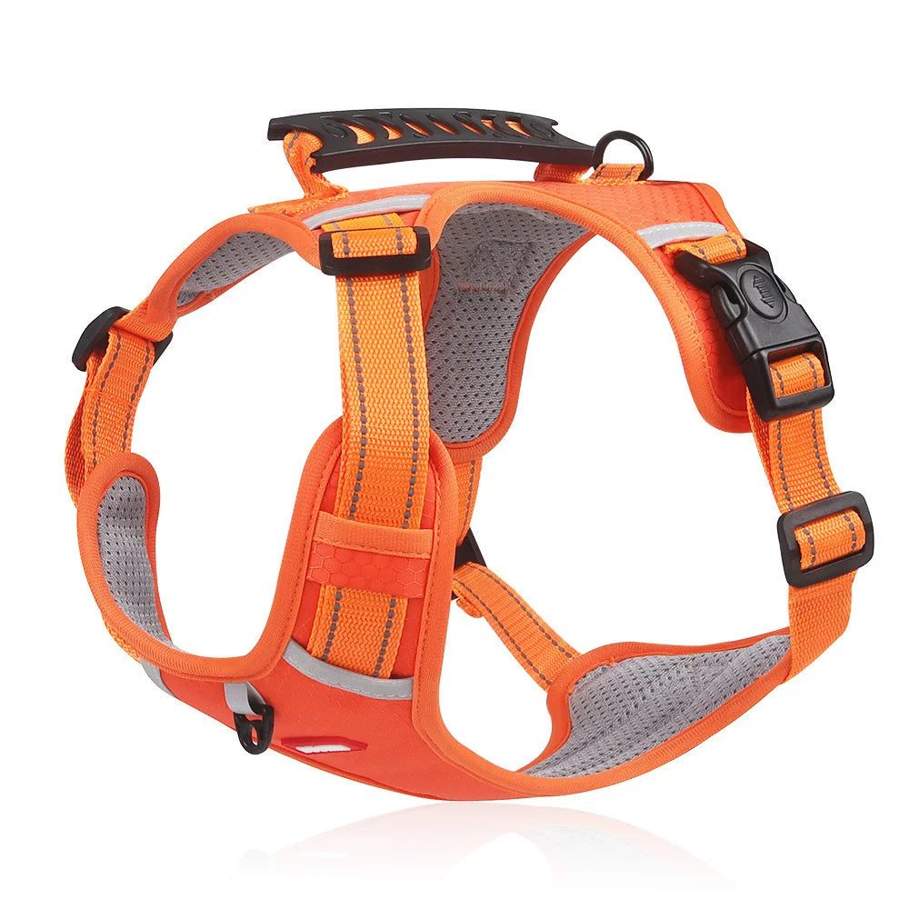 🔥🐶【5-30KG】🦮2025 nowe szelki dla psa odblaskowa smycz