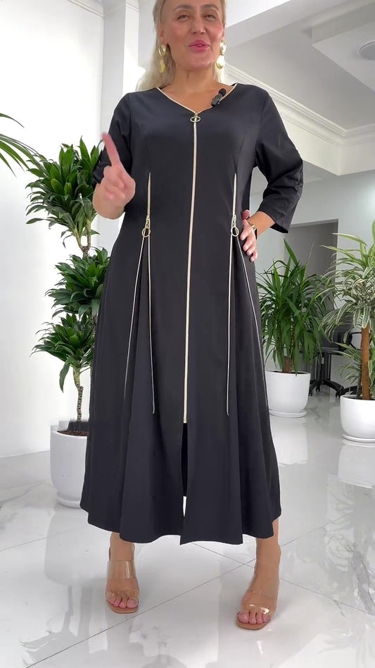 💖🤩 【S-5XL】 2024 nowa, wysokiej jakości modna sukienka-3656537