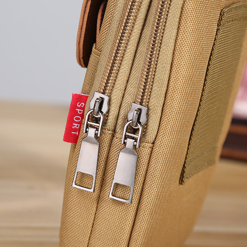 📱【Oferta ograniczona czasowo】👛Męskie codzienne torby outdoorowe, torby sportowe na telefony komórkowe-3724934