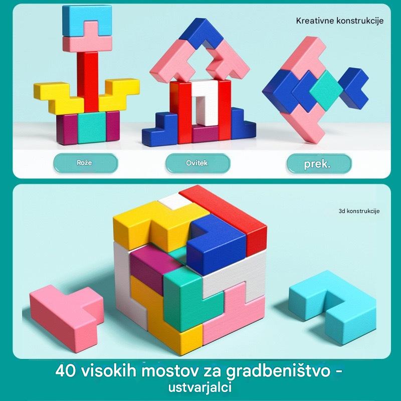 🔥🎁🌈【Kupite 1, dobite 1 gratis】Otroška izobraževalna sestavljanka Tetris