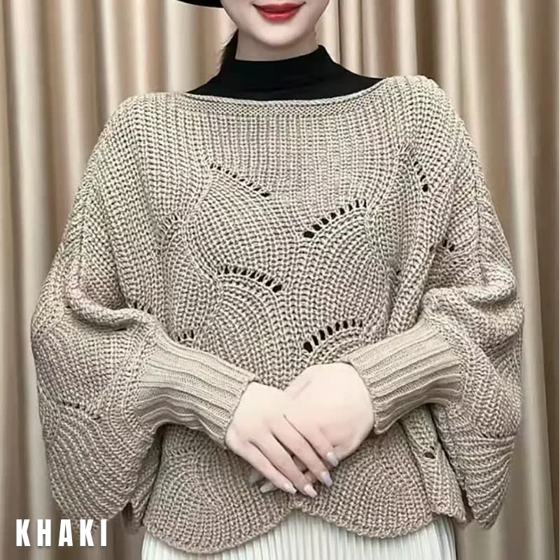 š„š ć40-80 KGć 2024 zimowy popularny damski sweter z rÄkawami nietoperzowymi-3840787