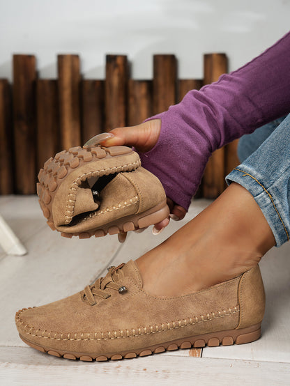 🔥[Descuento por tiempo limitado]Zapatos ortopédicos para mujer (tallas 36-43), fabricados en piel auténtica, con suela blanda, antideslizantes, antiolor y transpirables.