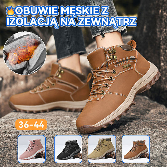 43% zniżki – zimowe buty trekkingowe do uprawiania sportów na świeżym powietrzu--Styl pary