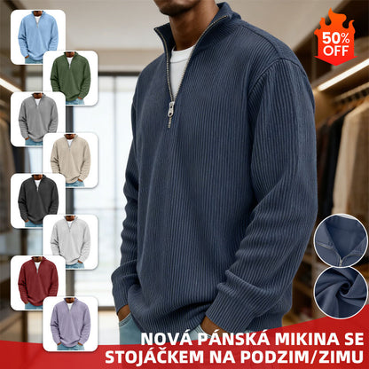 🔥 Płatność przy odbiorze ✅️【S-5XL】Nowa męska bluza ze stójką, jesień/zima 2026