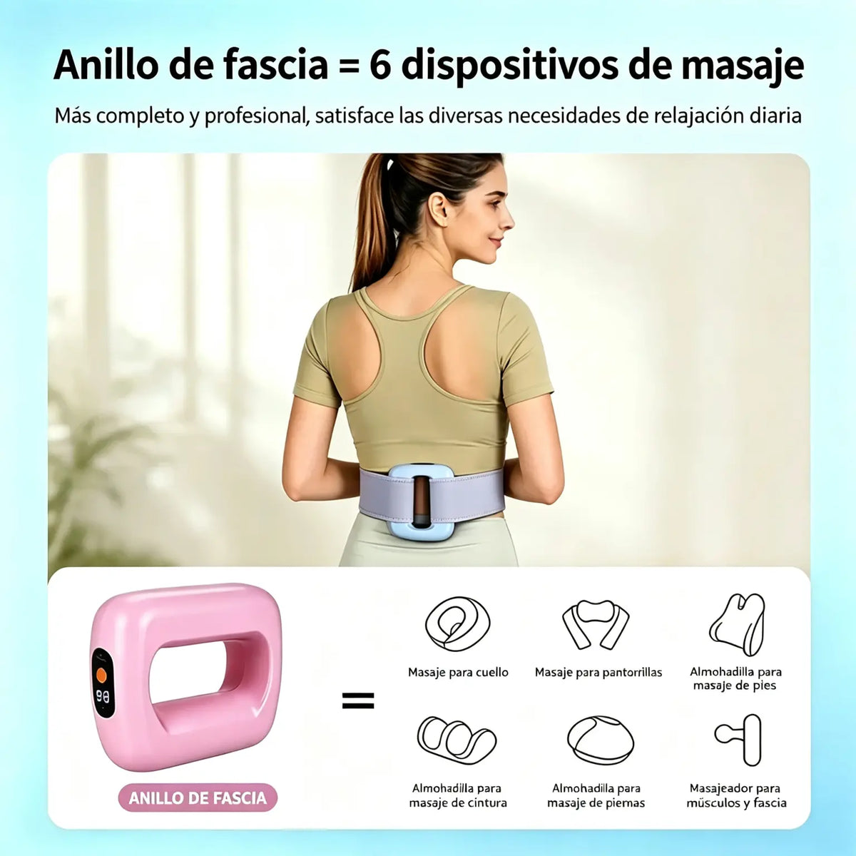 💥👍 Aro para ejercicios faciales con temporizador y pantalla digital ✅️Pago contra entrega