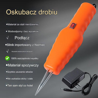🐓🦆Elektryczna przenośna maszyna do skubania i usuwania sierści z drobiu🦆【Niezbędnik dla drobiu】Szybka maszyna do usuwania sierści z kurczaków, kaczek i gęsi