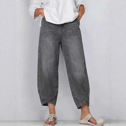 👖 50% de descuento🏆 Nuevos jeans casuales de pierna ancha para mujer, elegantes y versátiles ✅️ Pago contra entrega