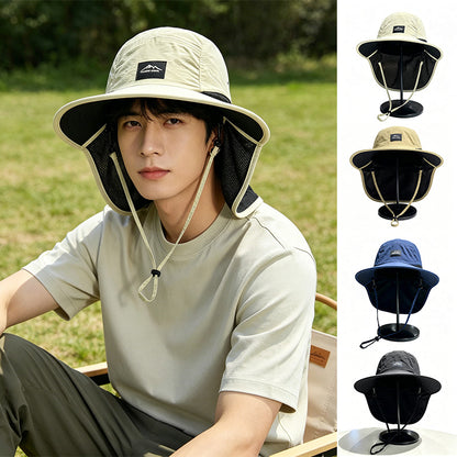 🔥✨【Compra 1 y llévate 1 gratis】🧢Sombrero tipo cubo plegable unisex para protección solar