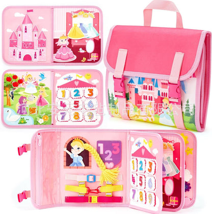 👶🎁 Plstěné vzdělávací látkové knihy pro batolata - učení se při hraní - interaktivní látkové knihy s farmářskou tématikou