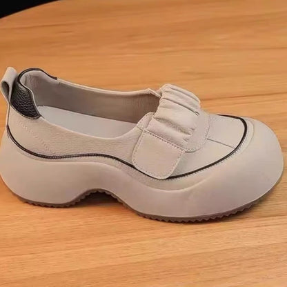 👟2024 nowe modne skórzane wygodne trampki w stylu retro do uprawiania sportu i rekreacji 【35-40】
