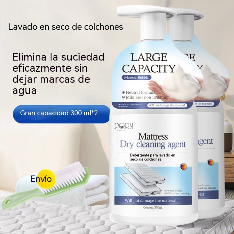 🔥🚿【Compra uno y llévate otro gratis✨】Limpiador de colchones: no requiere agua, elimina las manchas de los colchones.