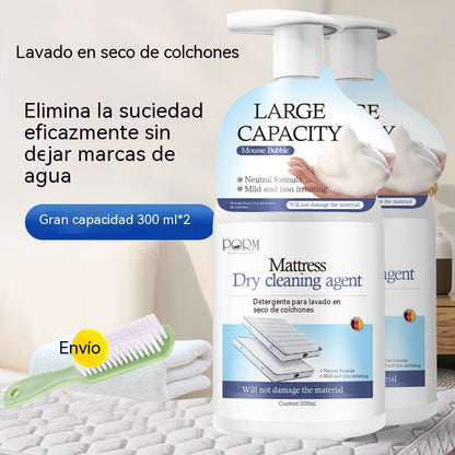🔥🚿【Compra uno y llévate otro gratis✨】Limpiador de colchones: no requiere agua, elimina las manchas de los colchones.